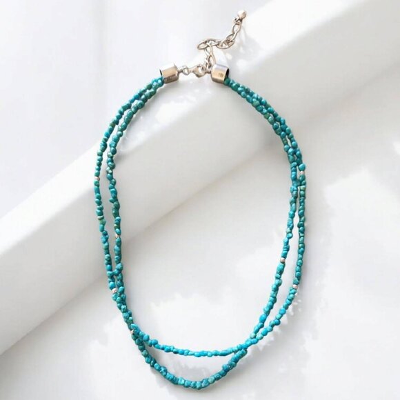 Jay King Double Strand Turquoise Necklace - Picture 6 of 14